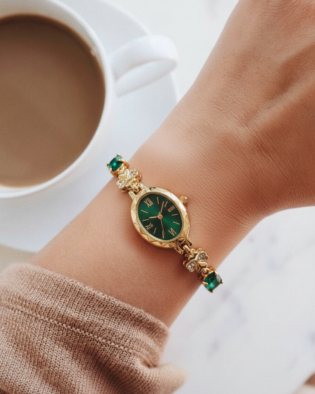 Yonca Zarafet Serisi - Yeşil