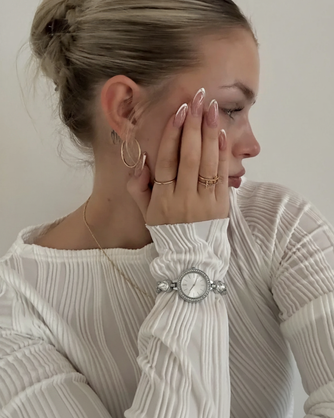 Damla Zarafet Serisi - Beyaz