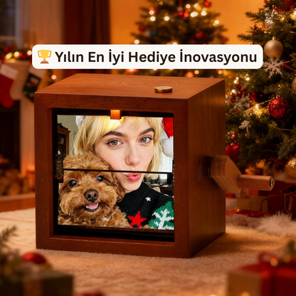 Işıklı Fotoğraf Kutusu (Kişiye Özel Anı)